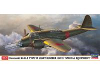 Hasegawa 1/72 Kawasaki Ki48-II TYPE 99 LIGHT BOMBER (LILY) 'SPECIAL EQUIPMENT' (02287) English Color Guide  Paint Conversion Chart