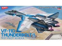 Hasegawa 1/72 VF-11D Thunderbolt 'TEST PILOT SCHOOL' (65866) English Color Guide  Paint Conversion Chart