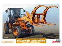Hasegawa 1/35 Hitachi Wheel Loader ZW100-6 Log Grapple Working Machine (66105) English Color Guide  Paint Conversion Chart
