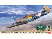 Hasegawa 1/48 Messerschmitt Bf109F-4 Trop 'Star of Africa' (MARSEILLE) w/ Figure (Hans-Joachim Marseille) (07491) English Color Guide  Paint Conversion Chart