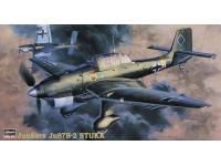Hasegawa 1/48 Junkers Ju87B-2 STUKA (JT13) English Color Guide  Paint Conversion Chart