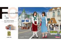 Hasegawa 1/24 80's GIRLS FIGURE (FC08) English Color Guide  Paint Conversion Chart