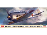 Hasegawa 1/72 Nakajima Ki44-II Otsu SHOKI (TOJO) w/ 40mm CANNON (02329) English Color Guide  Paint Conversion Chart