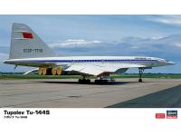 Hasegawa 1/144 Tupolev TU-144S (10837) English Color Guide  Paint Conversion Chart