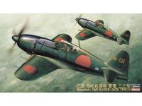 Hasegawa 1/48 Mitsubishi J2M5 RAIDEN (JACK) TYPE 33 (JT136) English Color Guide  Paint Conversion Chart
