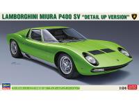 Hasegawa 1/24 LAMBORGHINI MIURA P400 SV DETAIL UP VERSION (20439) English Color Guide  Paint Conversion Chart