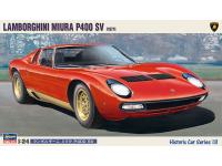 Hasegawa 1/24 LAMBORGHINI MIURA P400 SV (1971) (HC13) English Color Guide  Paint Conversion Chart