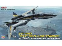 Hasegawa 1/72 VF-19A 'SVF-569 LIGHTNINGS' w/ High-Maneuver Missiles (65799) English Color Guide  Paint Conversion Chart