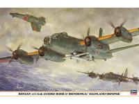 Hasegawa 1/72 RENZAN w/ I Goh GUIDED BOMB  SHIDENKAI MAINLAND DEFENSE (00987) English Color Guide  Paint Conversion Chart