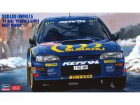 Hasegawa 1/24 SUBARU IMPREZA '94 RAC/'95 MONTE-CARLO RALLY WINNER(20436) English Color Guide  Paint Conversion Chart
