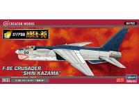 Hasegawa 1/72 F-8E CRUSADER 'SHIN KAZAMA' (64762) English Color Guide  Paint Conversion Chart