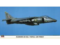 Hasegawa 1/48 HARRIER GR Mk.5 'ROYAL AIR FORCE' (09585) English Color Guide  Paint Conversion Chart