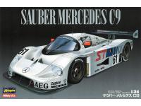 Hasegawa 1/24 SAUBER MERCEDES C9(20306) English Color Guide  Paint Conversion Chart