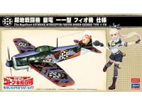 Hasegawa 1/48 [The Magnificent KOTOBUKI] INTERCEPTOR FIGHTER SHIDEN (GEORGE) TYPE 11 FIO(SP433) English Color Guide  Paint Conversion Chart