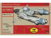 Hasegawa 1/20 FALKE BOMBER CAT Antigravity Armored Raider Pkf.85 Maschinen Krieger (64119) English Color Guide  Paint Conversion Chart