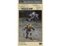 Hasegawa 1/20 VEGA/ALTAIR Strahl Defence Force Maschinen Krieger (64109) English Color Guide  Paint Conversion Chart
