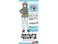 Hasegawa 1/20 STRIKE WITCHES CHARLOTTE E. YEAGER w/P-51D Mustang(SP431) English Color Guide  Paint Conversion Chart