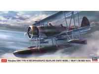 Hasegawa 1/48 Nakajima E8N1 TYPE 95 RECONNAISSANCE SEAPLANE (DAVE) MODEL 1 HEAVY CRUISER MAYA(07479) English Color Guide  Paint Conversion Chart