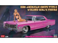 Hasegawa 1/24 1966 AMERICAN COUPE TYPE C w/BLOND GIRL'S FIGURE (SP432) English Color Guide  Paint Conversion Chart