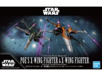 Bandai 1/144 POE'S X-WING FIGHTER  X-WING FIGHTER English Color Guide  Paint Conversion Chart