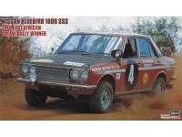 Hasegawa 1/24 NISSAN BLUEBIRD 1600 SSS 1970 EAST AFRICAN SAFARI RALLY WINNER (HR6) English Color Guide  Paint Conversion Chart