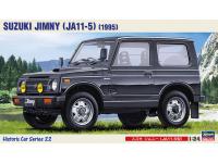 Hasegawa 1/24 SUZUKI JIMNY (JA11-5) (1995)(HC22) English Color Guide  Paint Conversion Chart