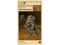 Hasegawa 1/20 WHITEKNIGHT Maschinen Krieger Moon Type MK44 Ausf.H (64108) English Color Guide  Paint Conversion Chart