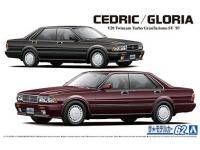 Aoshima 1/24 Nissan CEDRIC/GLORIA V20 Twincam Turbo GranTurismo SV '87(4905083061107) English Color Guide  Paint Conversion Chart