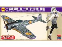 Hasegawa 1/48 [The Magnificent KOTOBUKI] Ki43-I HAYABUSA (OSCAR) KATE (SP416) English Color Guide  Paint Conversion Chart