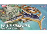 Hasegawa 1/72 VF-31E SIEGFRIED Chuck MACROSS DELTA (65849) English Color Guide  Paint Conversion Chart