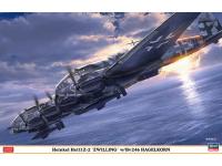 Hasegawa 1/72 Heinkel He111Z-2 ZWILLING w/ Bv246 HAGELKORN (02305) English Color Guide  Paint Conversion Chart