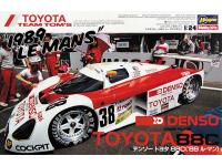 Hasegawa 1/24 DENSO TOYOTA 88C (89 LE MANS) (20235) English Color Guide  Paint Conversion Chart