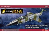 Hasegawa 1/48 F-104 STARFIGHTER (G version) 'SEILANE BALNOCK' AREA88 (64774) English Color Guide  Paint Conversion Chart