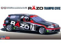 Hasegawa 1/24 RAZO TRAMPIO CIVIC (20398) English Color Guide  Paint Conversion Chart