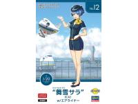 Hasegawa 1/20 Sara Mayuki (CA) w/ Airliner Egg Girls Collection No. 12 (SP465) English Color Guide  Paint Conversion Chart