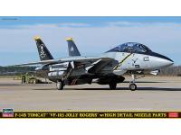 Hasegawa 1/72 F-14B TOMCAT 'VF-103 JOLLY ROGERS' w/ HIGH DETAIL NOZZLE PARTS (SP399) English Color Guide  Paint Conversion Chart