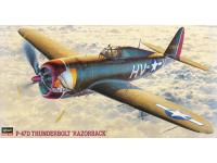 Hasegawa 1/48 P-47D THUNDERBOLT 'RAZORBACK' (JT57) English Color Guide  Paint Conversion Chart