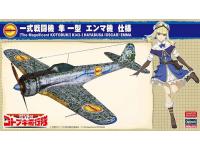 Hasegawa 1/48 [The Magnificent KOTOBUKI] Ki-43-I HAYABUSA (OSCAR) EMMA (SP398) English Color Guide  Paint Conversion Chart