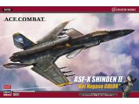 Hasegawa 1/72 ACE COMBAT ASF-X SHINDEN II 'Kei Nagase COLOR' (64702) English Color Guide  Paint Conversion Chart