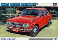 Hasegawa 1/24 NISSAN BLUEBIRD 1600 SSS '1969' (HC8) English Color Guide  Paint Conversion Chart