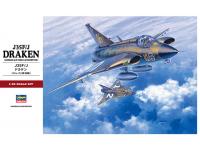 Hasegawa 1/48 J35F/J DRAKEN (PT41) English Color Guide  Paint Conversion Chart