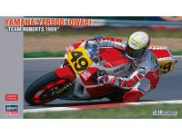 Hasegawa 1/12 YAMAHA YZR500 (OWA8) TEAM ROBERTS 1989 (21716) English Color Guide Paint Conversion Chart Hasegawa 1/12 YAMAHA YZR500 (OWA8) TEAM ROBERTS 1989 (21716) English Color Guide Paint Conversion Chart