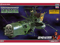 Hasegawa 1/1500 SPACE PIRATE BATTLESHIP ARCADIA (CW05) English Color Guide  Paint Conversion Chart
