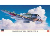 Hasegawa 1/48 Mitsubishi A6M7 ZERO FIGHTER TYPE 62 (09813) English Color Guide  Paint Conversion Chart
