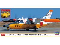 Hasegawa 1/72 Mitsubishi MU-2A 'AIR RESCUE WING' w/ Tractor (02361) English Color Guide  Paint Conversion Chart