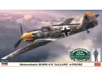 Hasegawa 1/48 Messerschmitt Bf109E-4/N 'GALLAND' w/ FIGURE (07500) English Color Guide  Paint Conversion Chart