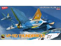 Hasegawa 1/72 VF-11D THUNDERBOLT SVT-27 BLUETAILS (65869) English Color Guide  Paint Conversion Chart