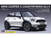 Hasegawa 1/24 MINI COOPER S COUNTRYMAN ALL 4 (CD21) English Color Guide  Paint Conversion Chart