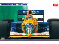 Hasegawa 1/24 BENETTON B190B/1991 LIVERY (20356) English Color Guide  Paint Conversion Chart