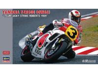 Hasegawa 1/12 YAMAHA YZR500 (OWA8) 'TEAM LUCKY STRIKE ROBERTS 1989' (21710) English Color Guide  Paint Conversion Chart